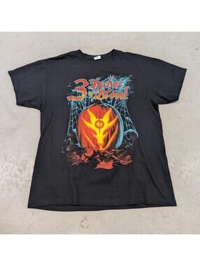 2013 3 Inches of Blood Love Live Heavy Metal Concert T-shirt